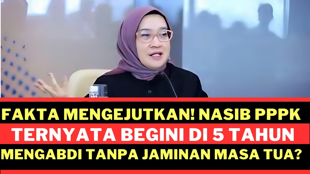 FAKTA MENGEJUTKAN NASIB PPPK TERNYATA BEGINI MENGABDI TANPA JAMINAN MASA TUA