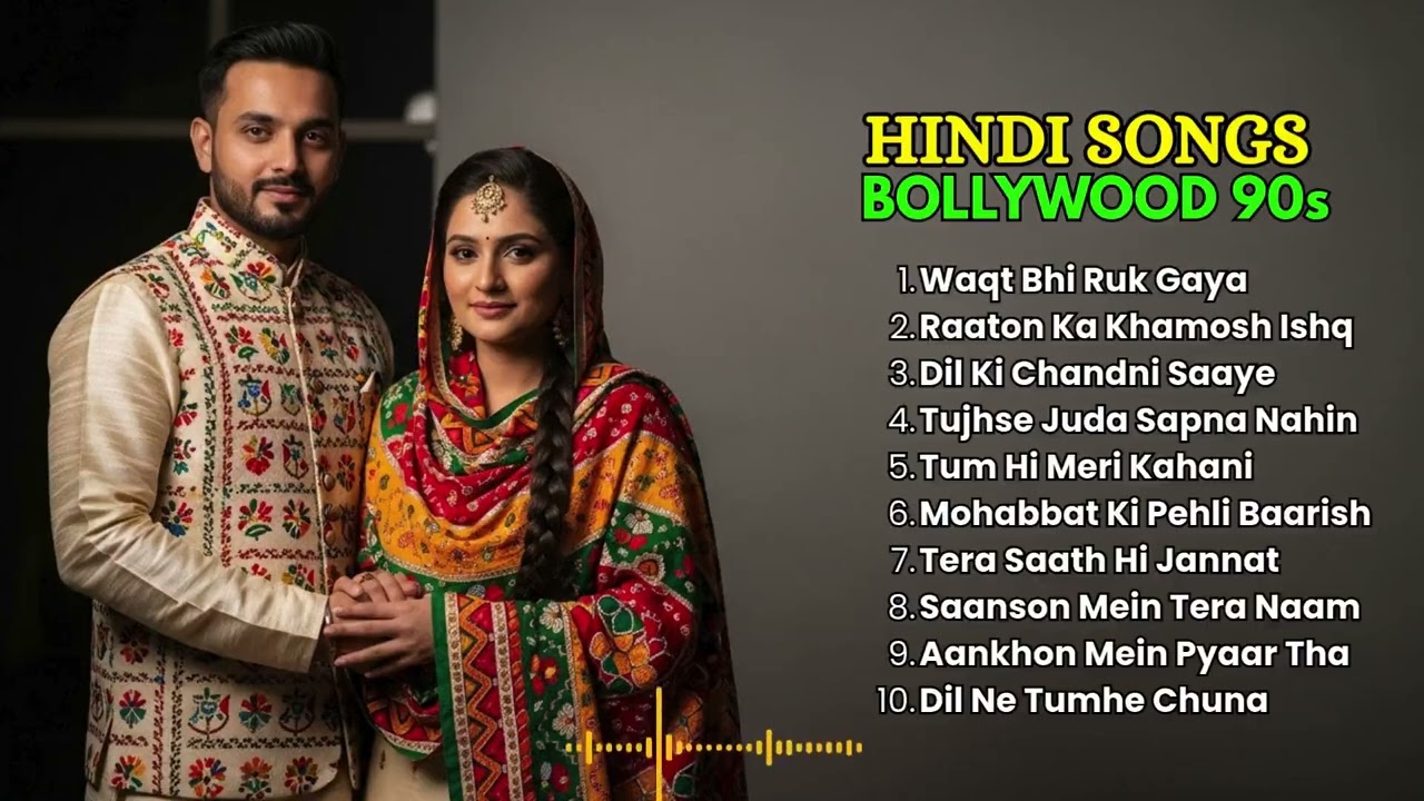 90s Hindi Love Songs for Sleep | Soft Bollywood Romance at Night