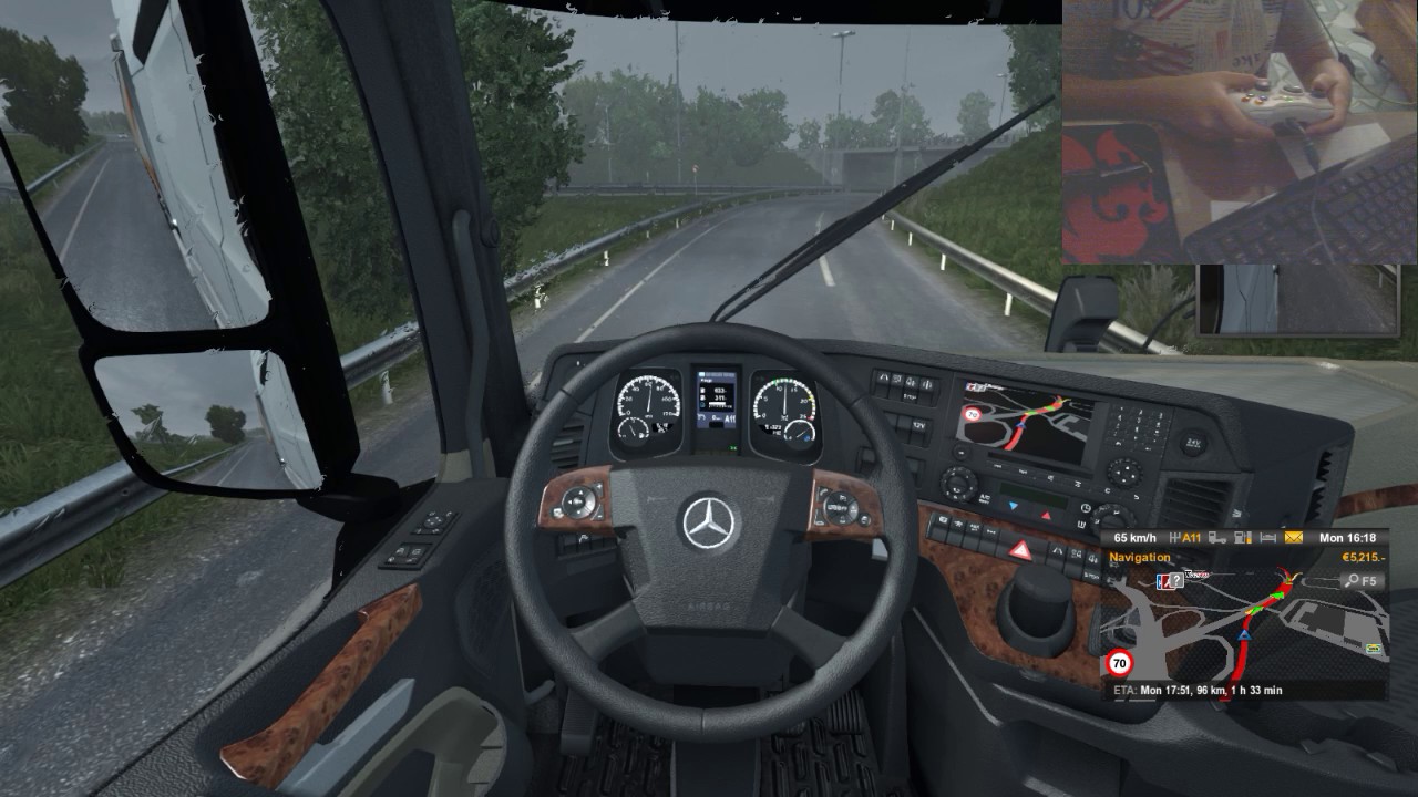 Euro Truck Simulator 2 - GTX 750 1Gb (Xbox 360 Controller)