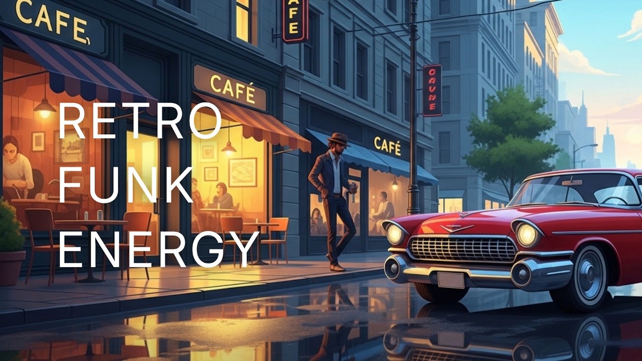 Retro Funk Energy ☀️ | Morning Groove for Work & Focus