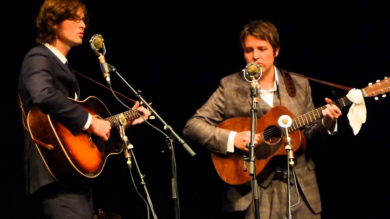 The Milk Carton Kids in concert live acoustic Freiheiz Munich München 2013-09-12