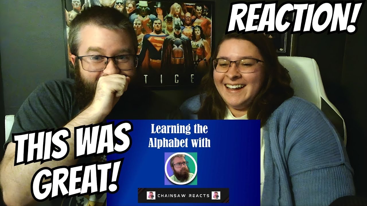 Учим алфавит с помощью бензопилы РЕАКЦИЯ!!! СПАСИБО @JoypadJake