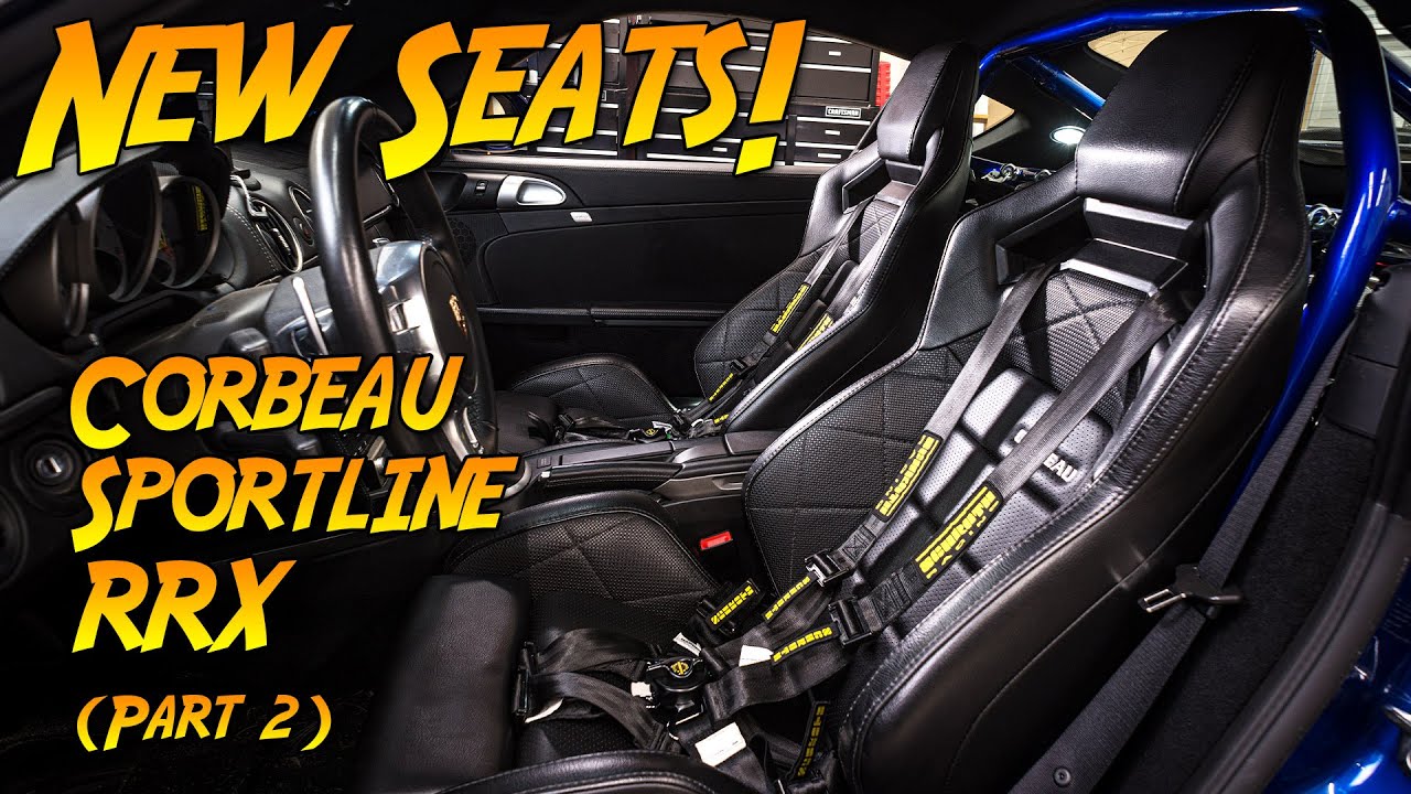 Сиденья Corbeau Sportline RRX для моего Cayman, часть 2: модификация и установка новых сидений