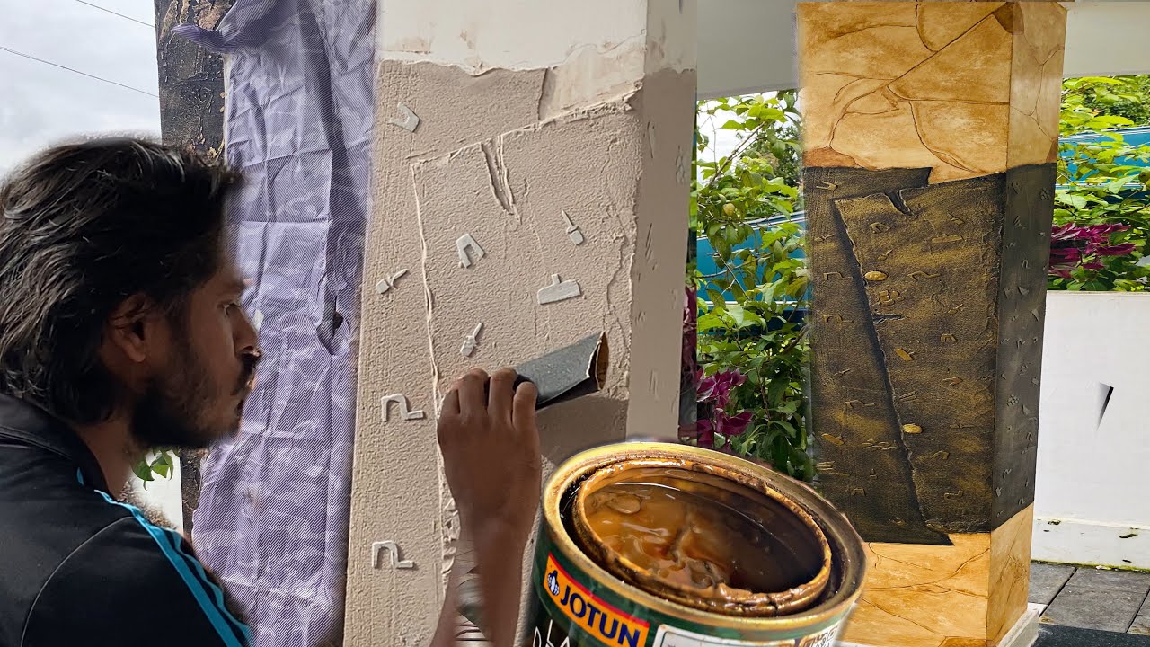 New exterior piller putty texture design simply|jotun paints new design