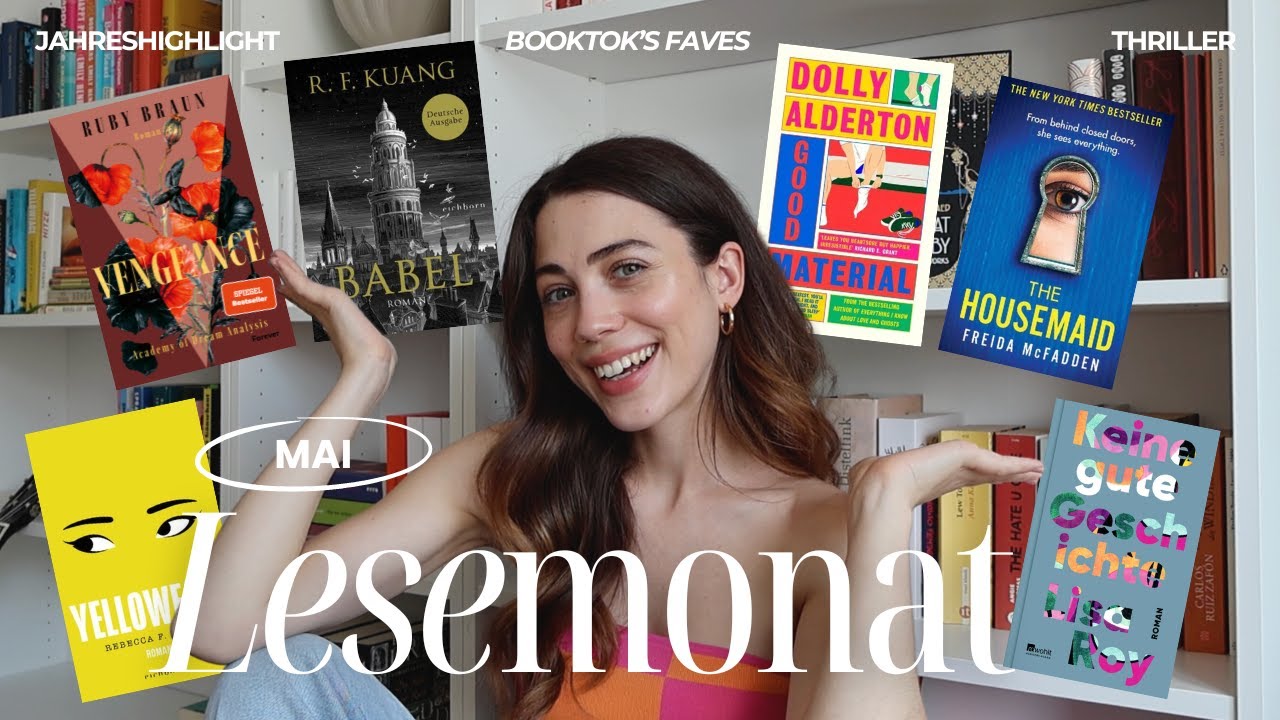 Alle Bücher, die ich im Mai gelesen habe | Neues Jahreshighlight & BookTok's Faves
