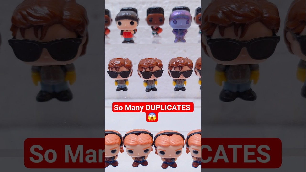 My Stranger Things Funko Pop DUPLICATES Problem 😅#strangerthings #funkopop #kinderjoy