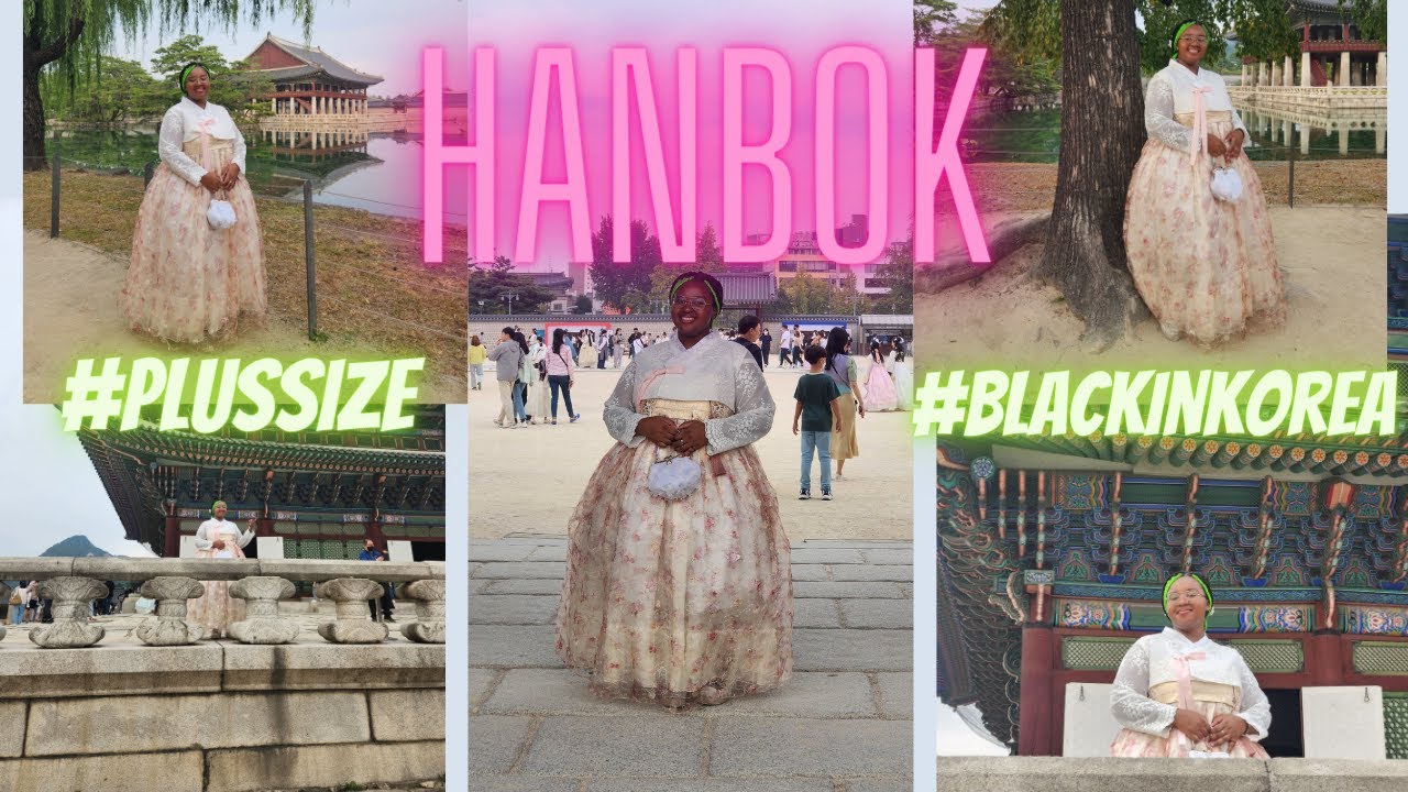 Renting Hanbok The PLUSSIZE Edition | Black In Korea | KOREA VLOG