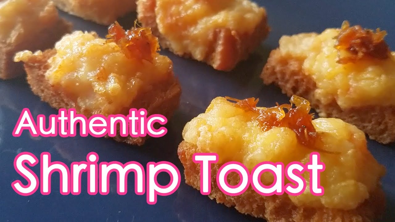 EASIEST Crispy Shrimp Toast recipe! Traditional recipe disclosed! (蝦多士/鍋貼蝦/面包蝦)