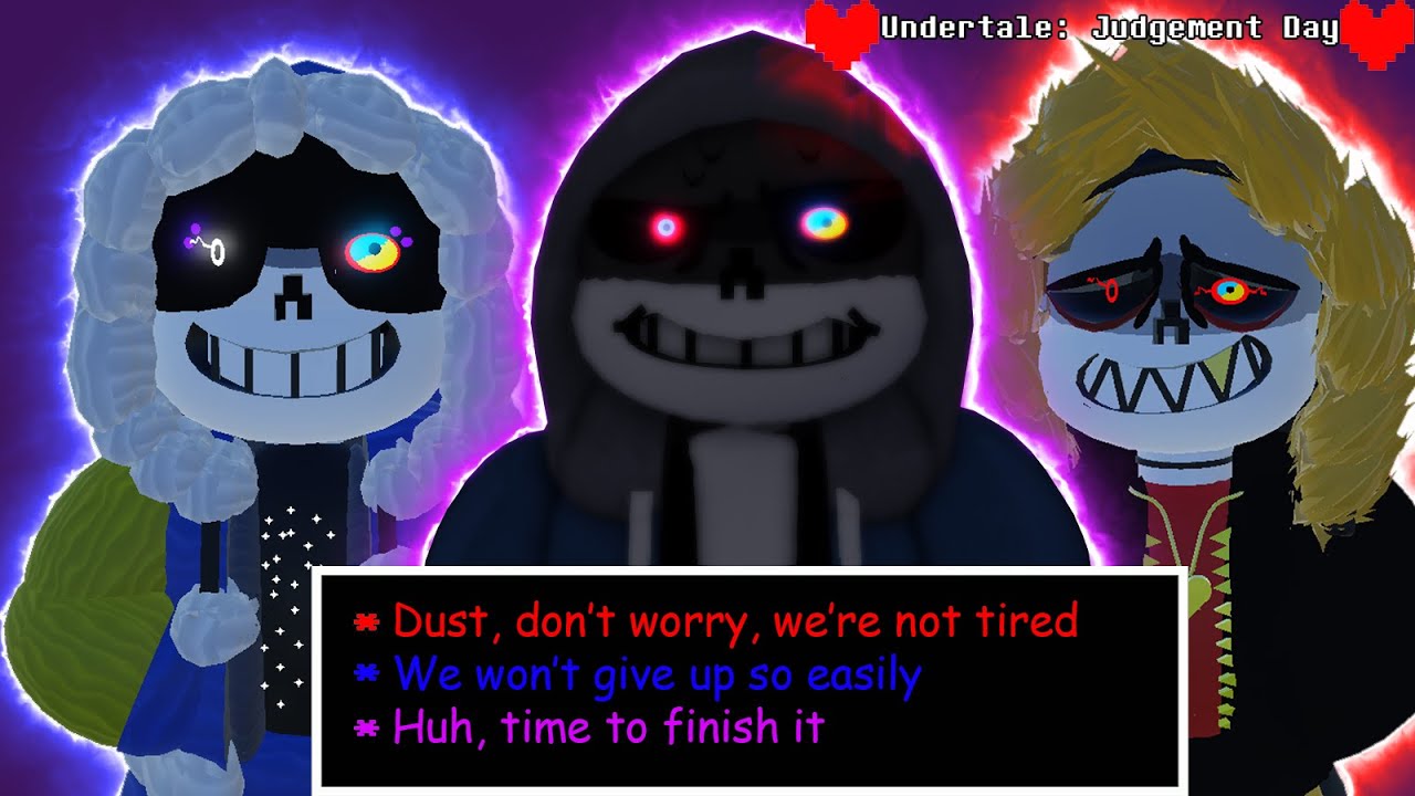 Undertale: Judgement day Heroes Time Trio Gameplay