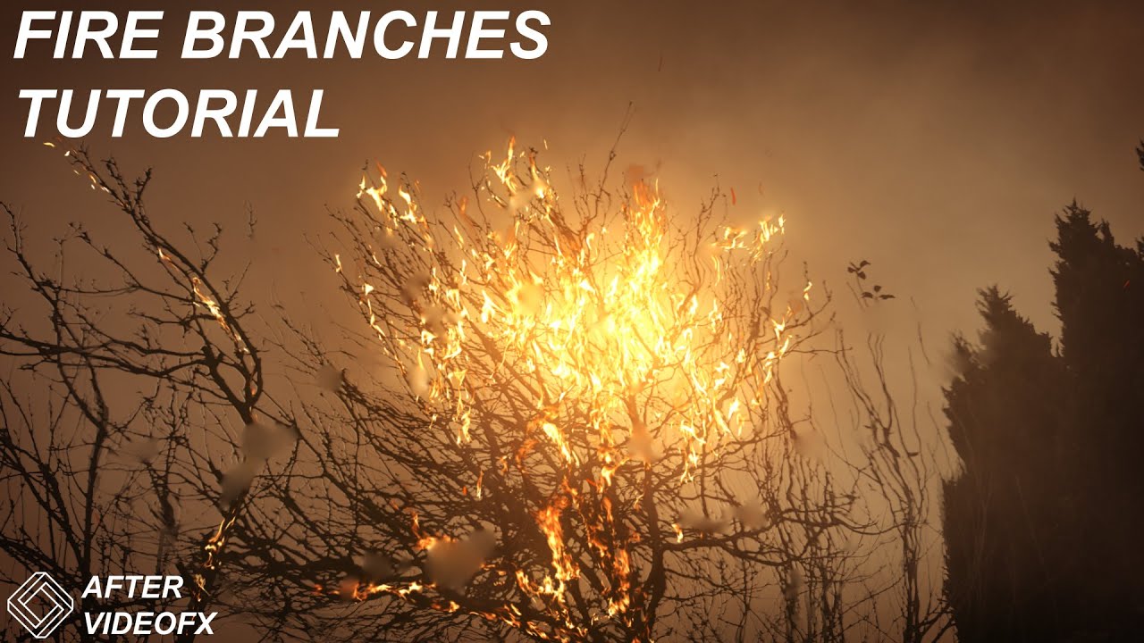 Fire Branch Tutorial in After Effects