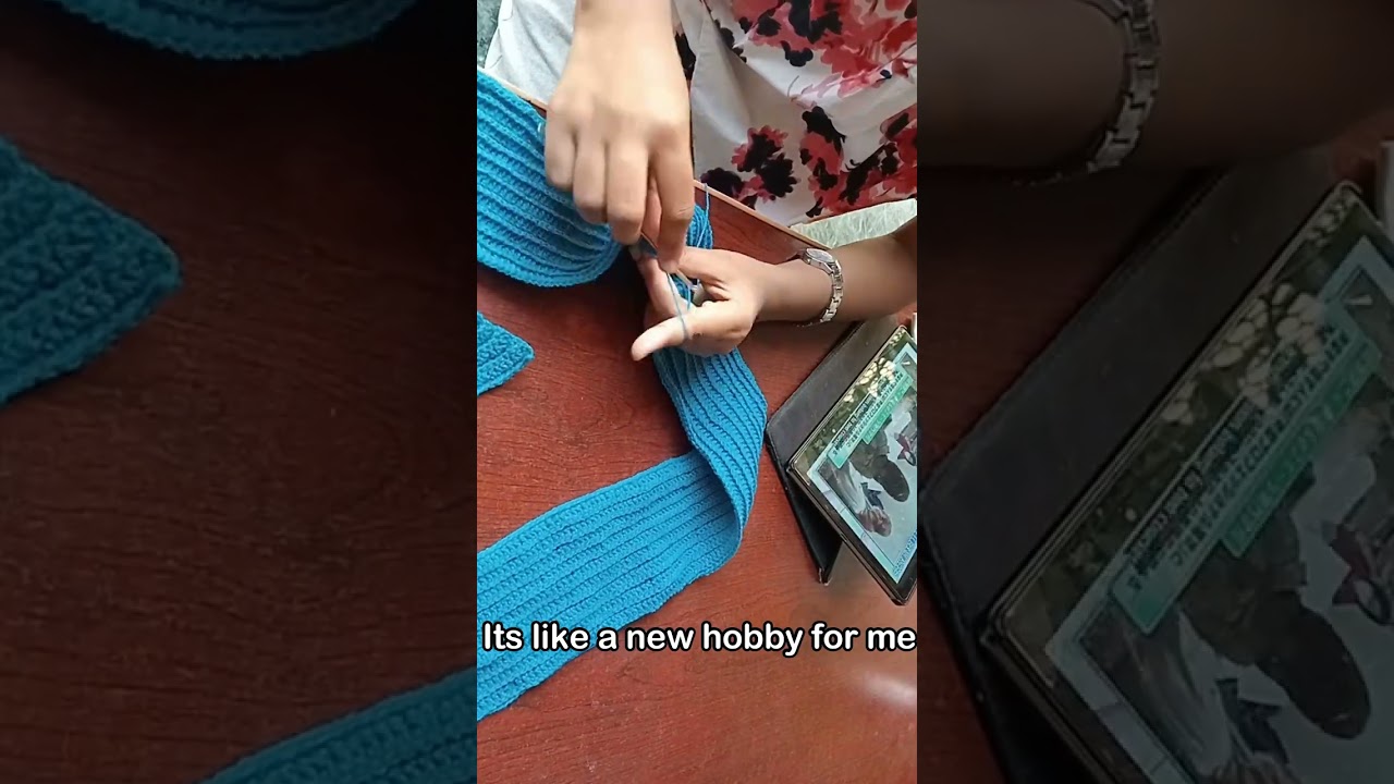 Vlog 05 My Free Time Hobby is crocheting #Life-of_Angel