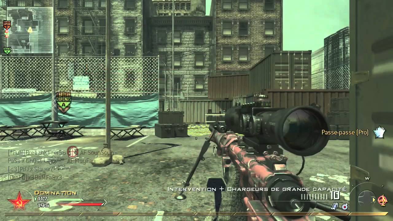 Le Gameplay de PlayFan pour la NUKE - Duel entre PlayFan et SounSoun sur Mw2 !