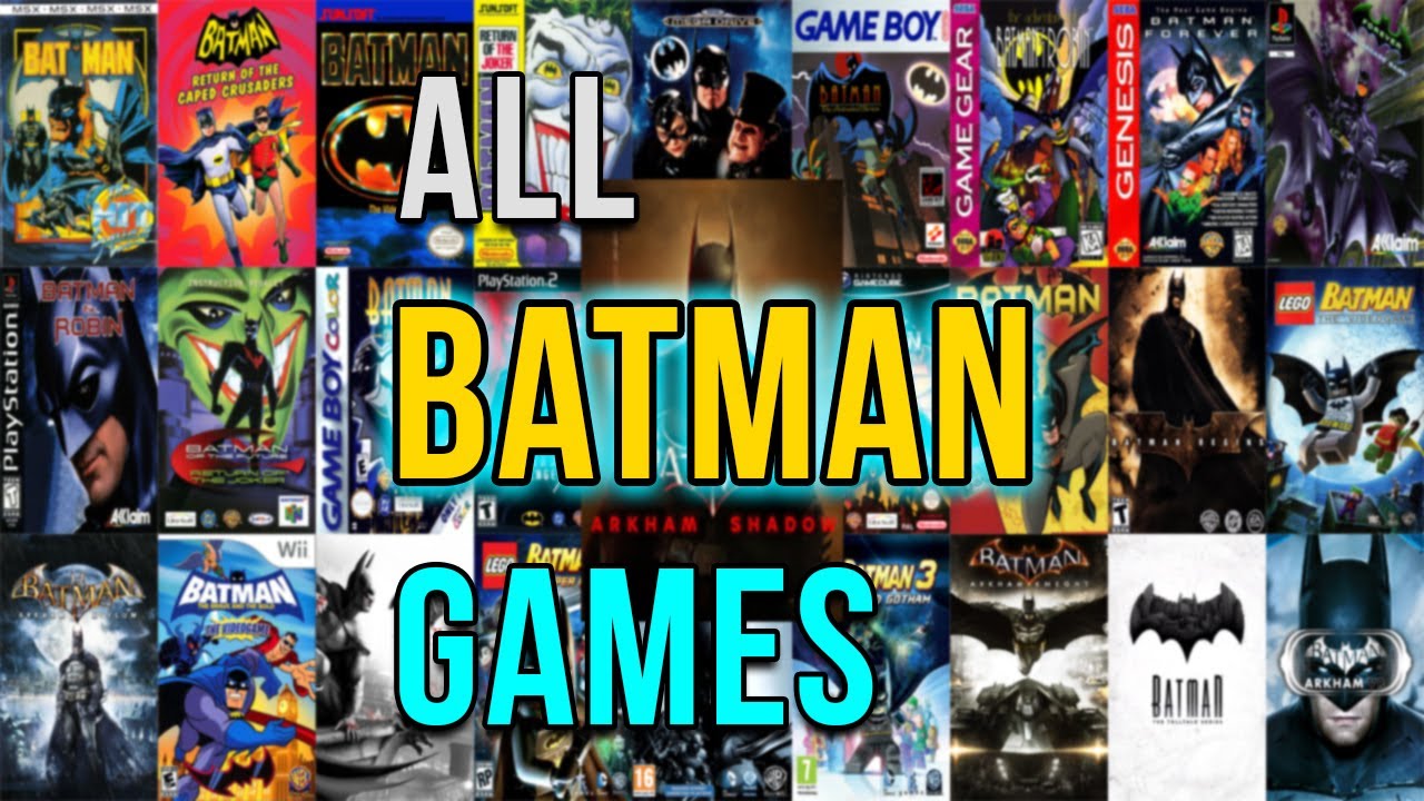 All Batman Games Ever Released (1986–2025)  Evolution of Batman