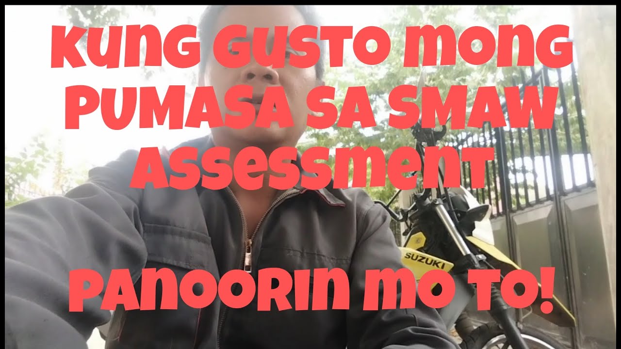 MGA TIPS PARA PUMASA SA SMAW ASSESSMENT