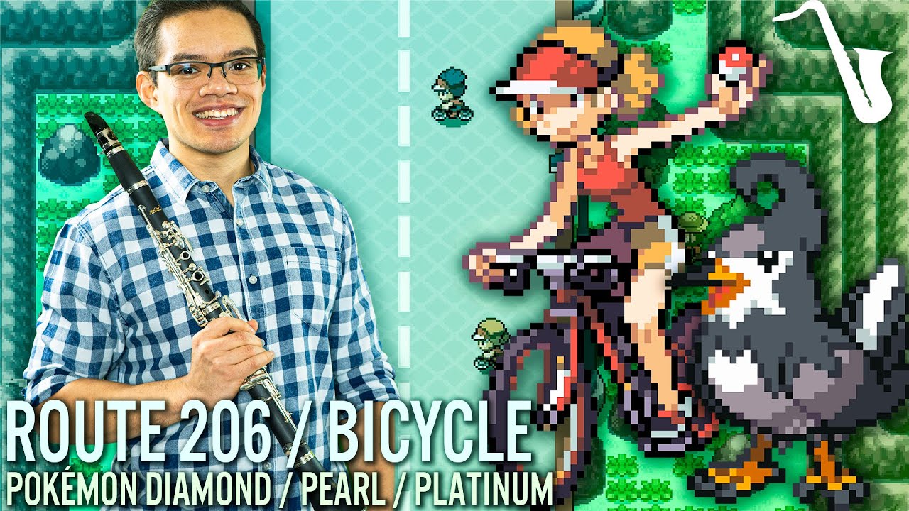 Pokémon DPPt: Route 206 / Bicycle Theme Jazz Arrangement