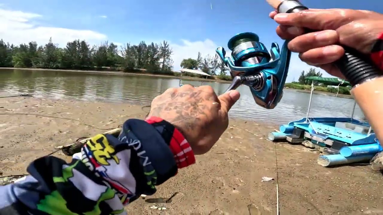 Misi mencari ikan blanak.. tengok hasil nya guys