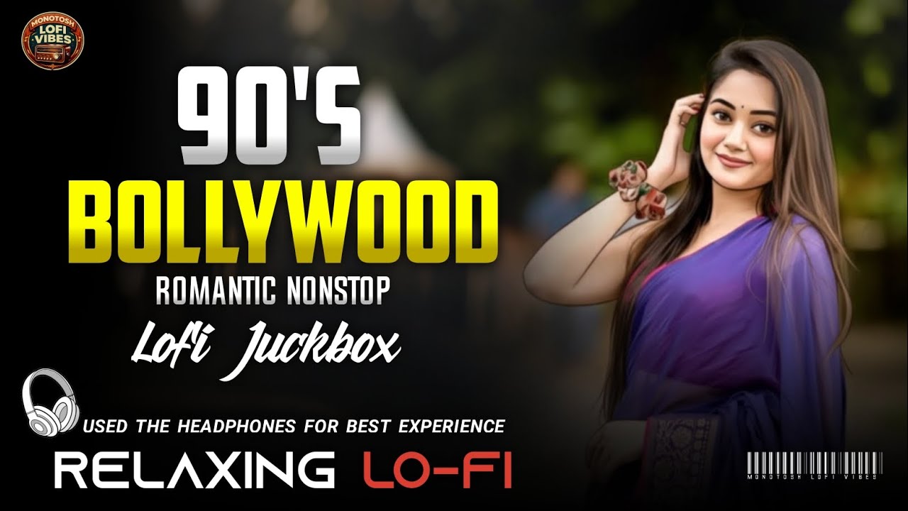 Bollywood Lo-Fi Songs | 90s Hindi Lo-Fi Songs | Romantic 90s Nonstop LoFi Songs -  Relax & Chill