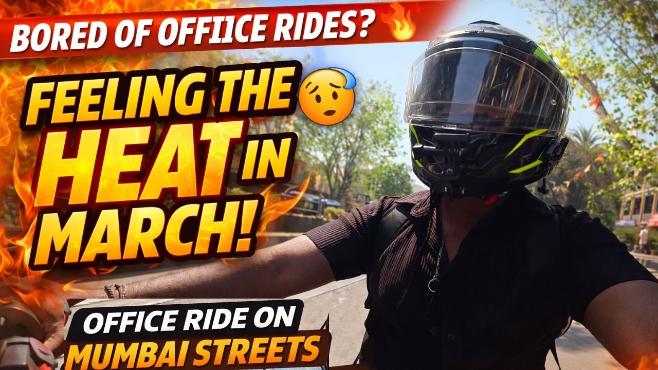 Office Ride in Mumbai Heat 🥵 March Just Started & It’s Already Crazy!