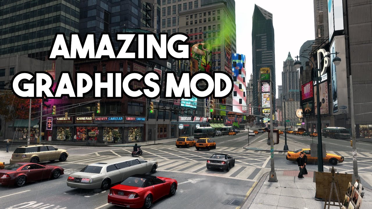 GTA 4 Real Life Graphics: Amazing Graphics Mod For GTA 4
