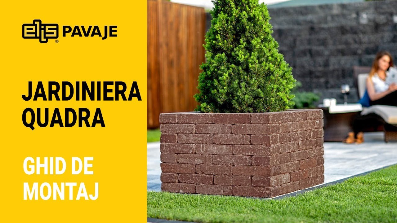 Elis Pavaje - Jardiniera Quadra I Ghid de montaj