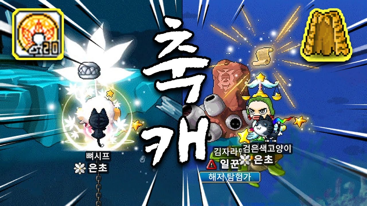 [메이플랜드] 축복 받은 캐릭터란?