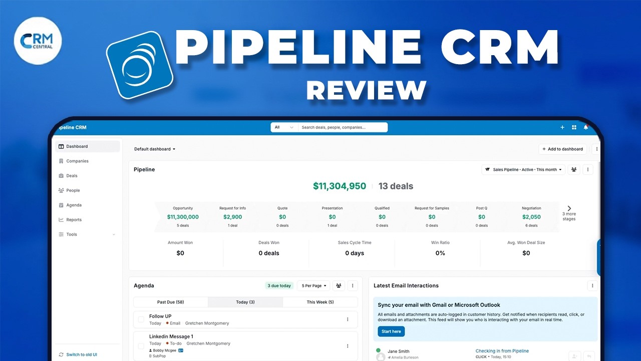 Pipeline CRM Review 2026 | Best CRM for Sales Teams?