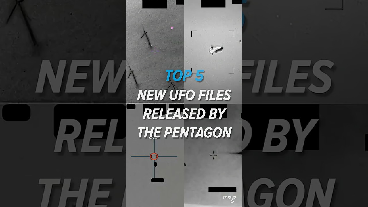 Top 5 NEW UFO Files Released By The Pentagon