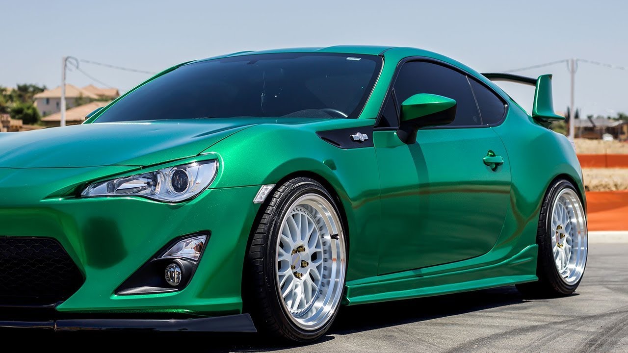 Виниловая пленка для Scion FRS: Невероятный Халк, ЗЕЛЕНЫЙ!!!!!