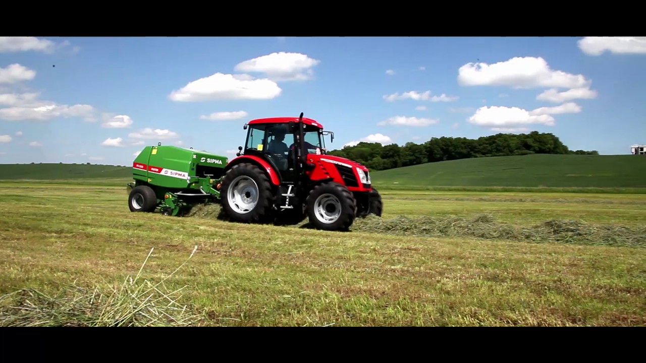 Fixed chamber round baler SIPMA PS 1223 FASTER