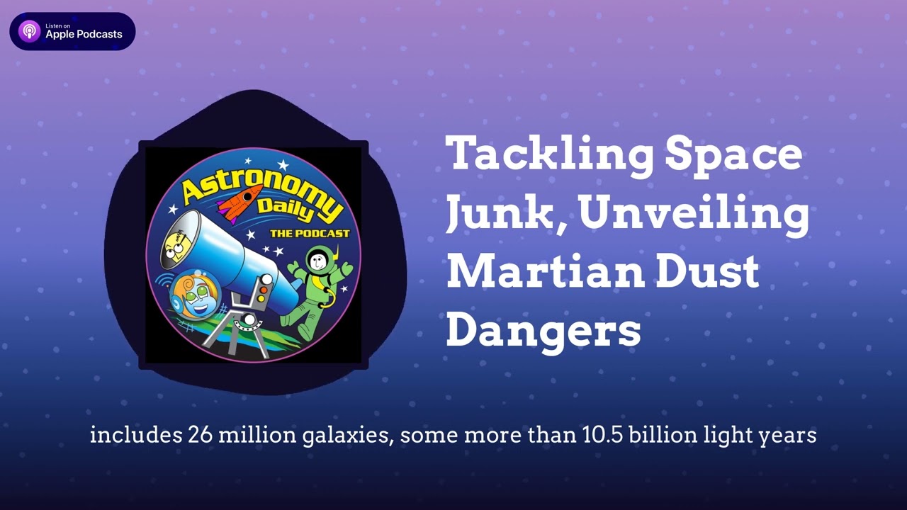 Tackling Space Junk, Unveiling Martian Dust Dangers