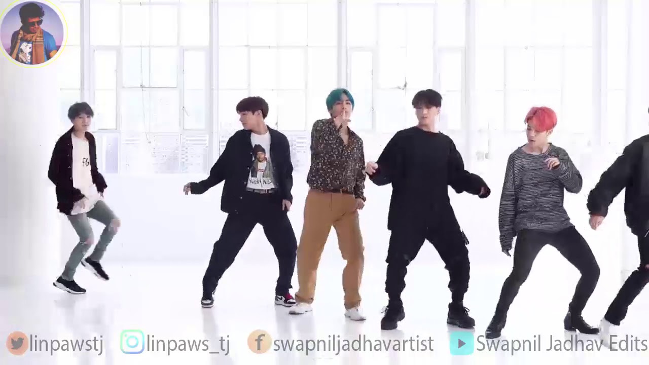 [CHOREOGRAPHY) BTS (Boy With Luv)' Dance Practice | Swapniil Jadhav Ediits | Baaaly K