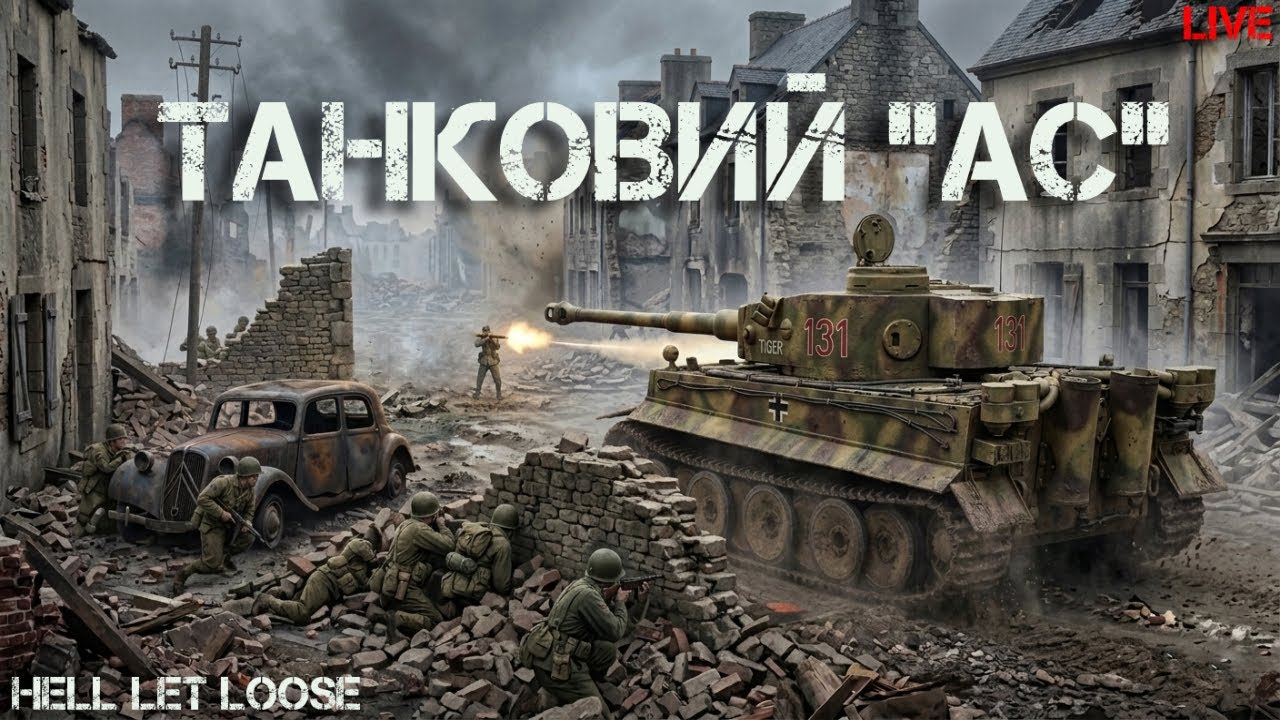 #6.ТИГР ВИХОДИТЬ НА ПОЛЮВАННЯ ☠️ | Оборона Карантана.HELL LET LOOSE