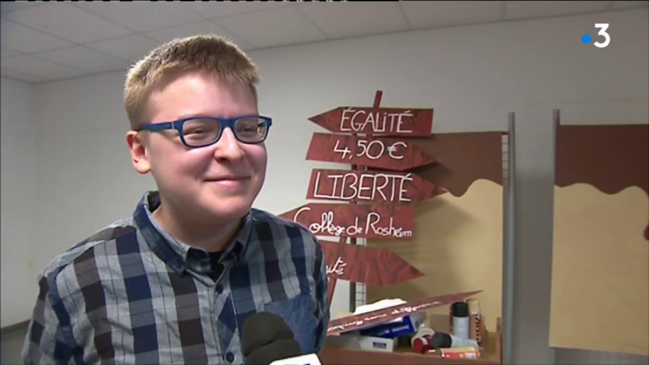 Des collégiens en mini-entreprise créent un chocolat multicolore