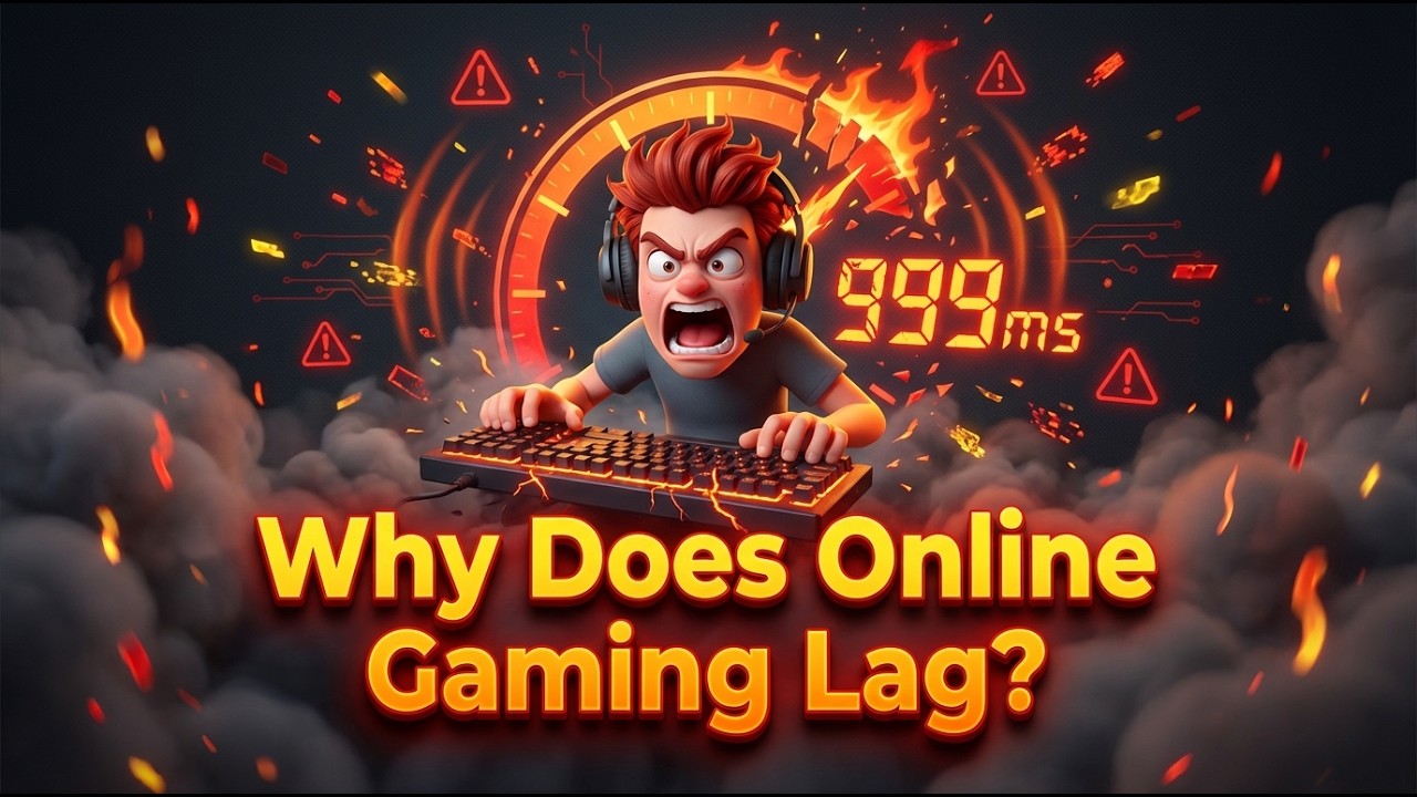 Why Does Online Gaming Lag? The Physics Problem No One Talks About