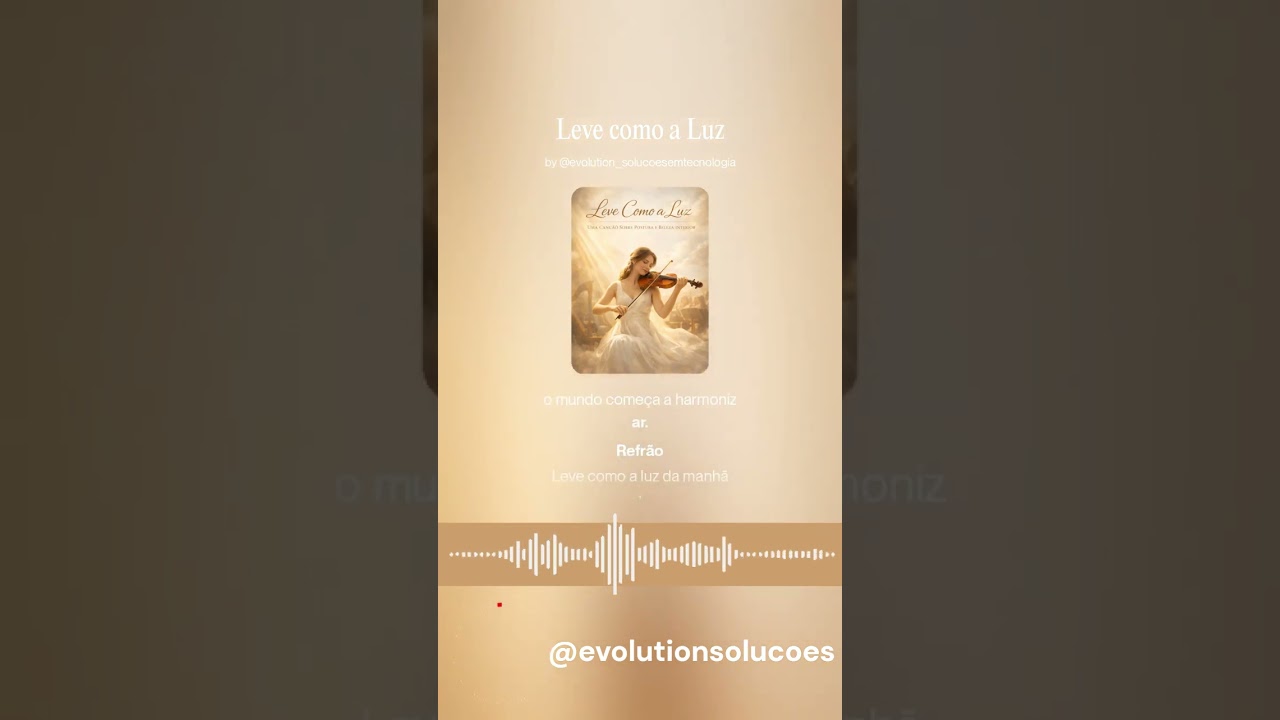 Leve como a Luz #autocuidado #levezanoviver #leveza #paz #iamusic