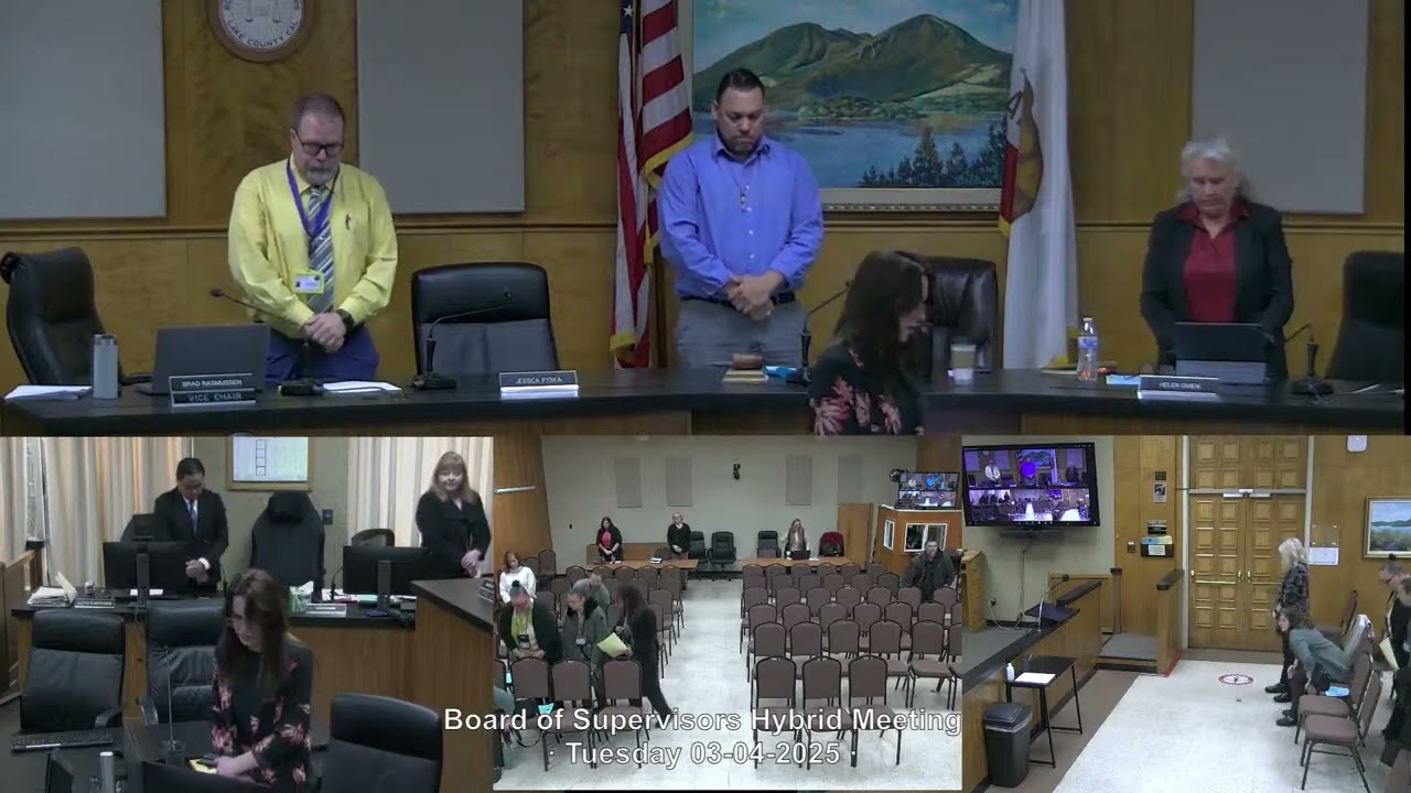 County of Lake Board of Supervisors Meeting · Tuesday 03 04 2025