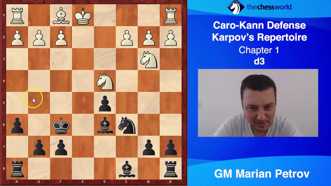 Caro-Kann Karpov's Repertoire with GM Marian Petrov