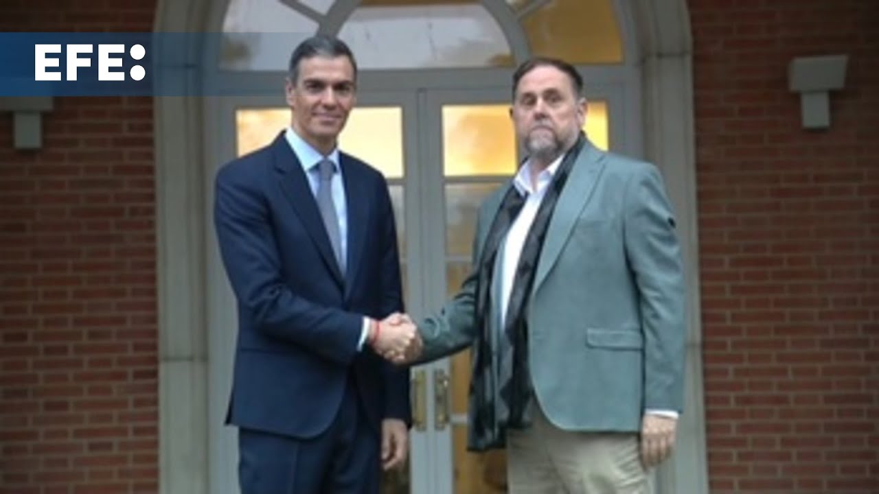 S&aacute;nchez y Junqueras avanzan en un modelo de financiaci&oacute;n auton&oacute;mica rechazado ya por el PP