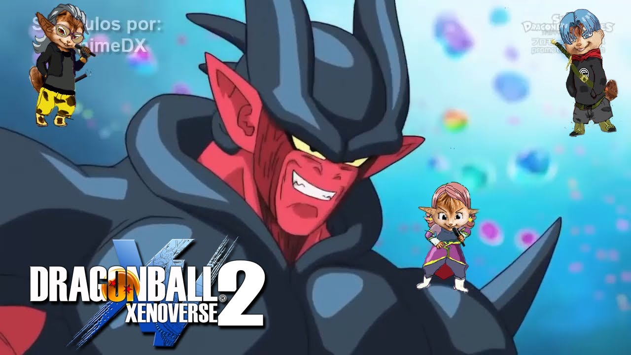 Como crear a Janemba(SDBH)en Dragon Ball Xenoverse 2 + Alvin y las Ardillas - Popurri Ops DBH