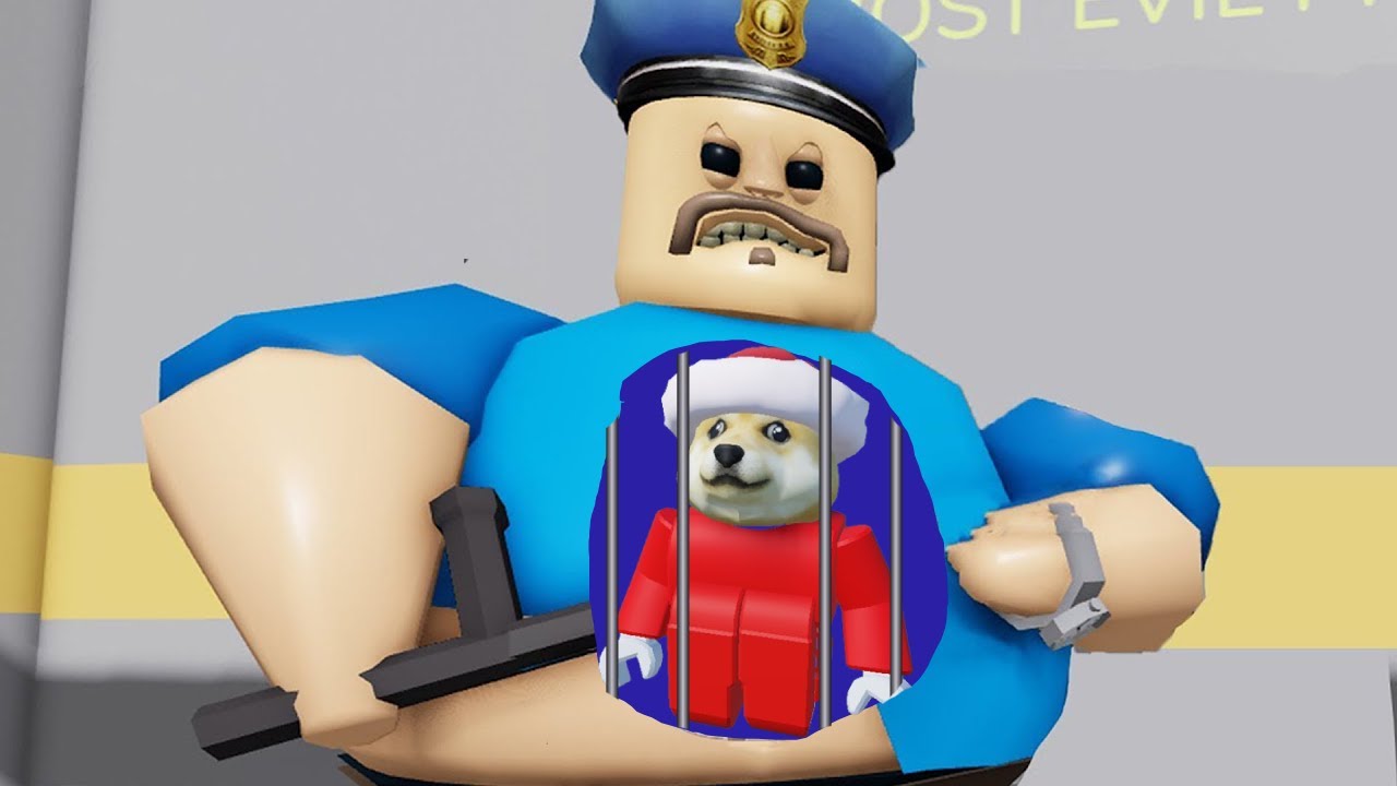 POLICEMAN ATE ME! (BARRY'S PRISON Funny Moments)