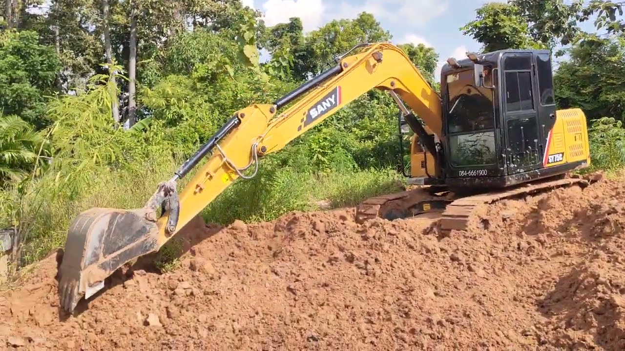 SANY SY75C ตัวเล็กแต่ความเร็วไม่ต้องพูดถึง แจ๋วแลย!!!