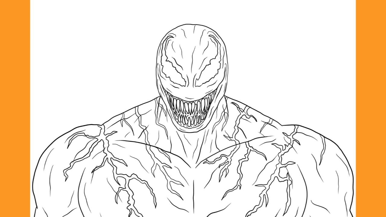 How to Draw VENOM | Venom: Let There Be Carnage