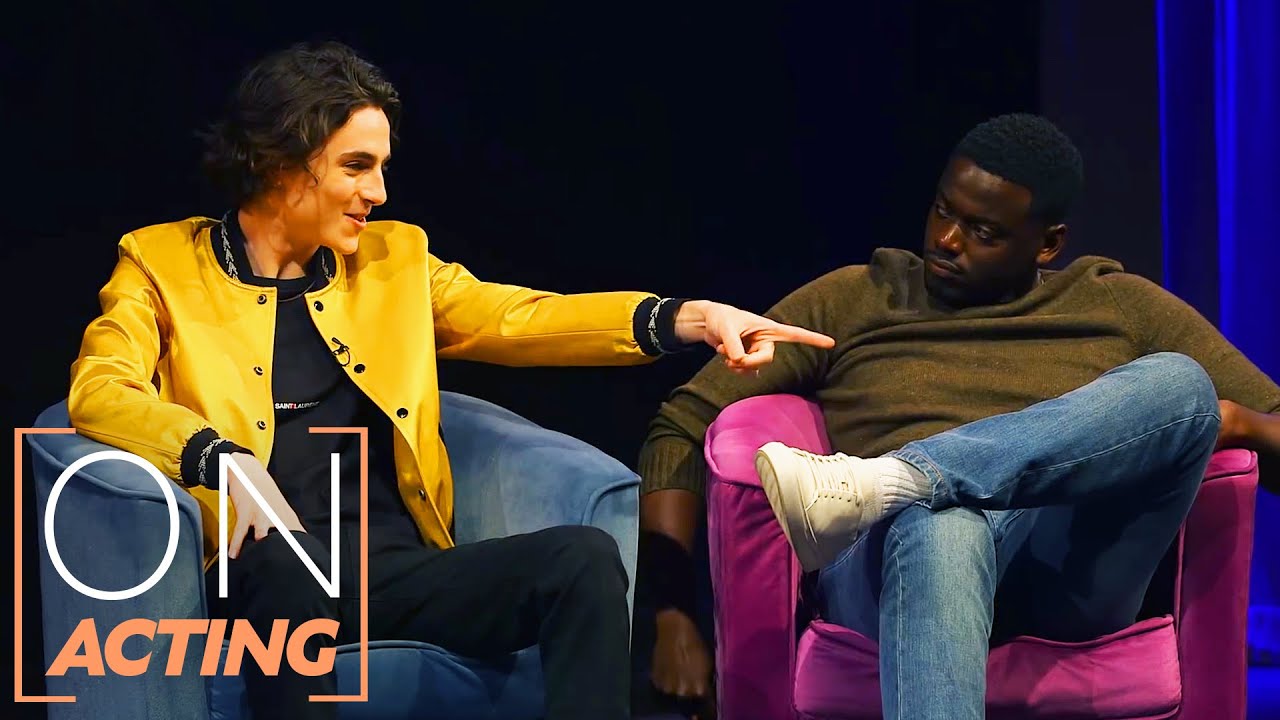 “I’ve Seen You a Couple Times” Timothée Chalamet & Daniel Kaluuya on Newfound Popularity | On Acting