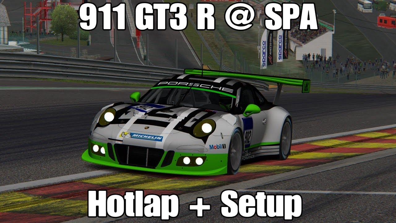 Assetto Corsa Porsche 911 GT3 R Spa | 2:17.6 Setup