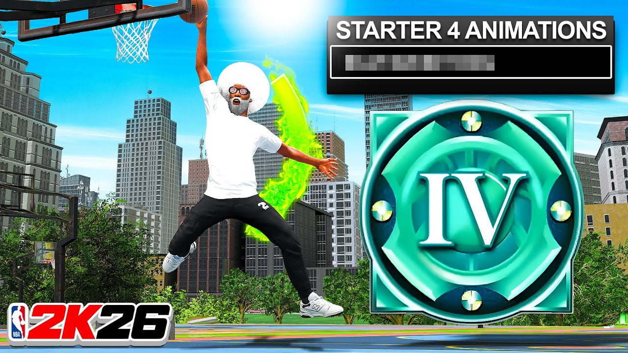 I HIT STARTER 4 & UNLOCKED GAMEBREAKING ANIMATIONS in NBA 2K26!