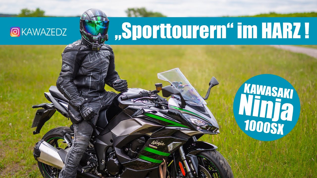 Mit der KAWASAKI Ninja 1000SX in den Harz - VLog & Biketest