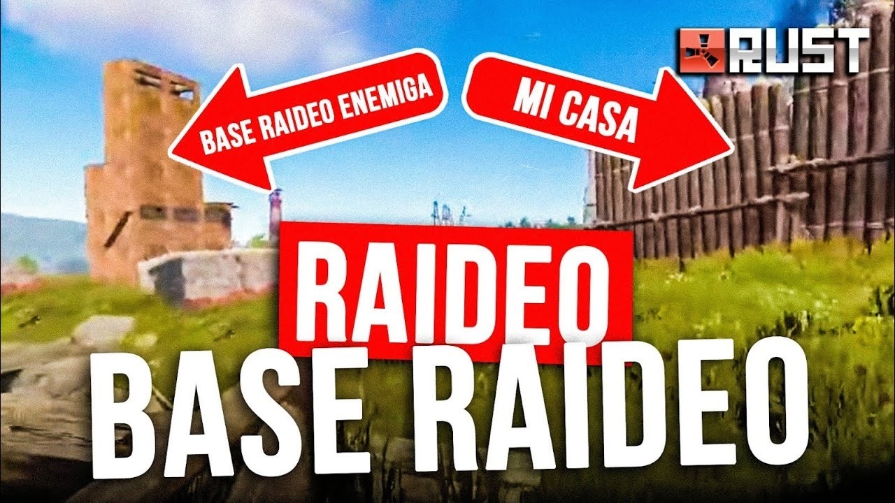 RAIDEAMOS 4 BASES!! || RUST #10 ||