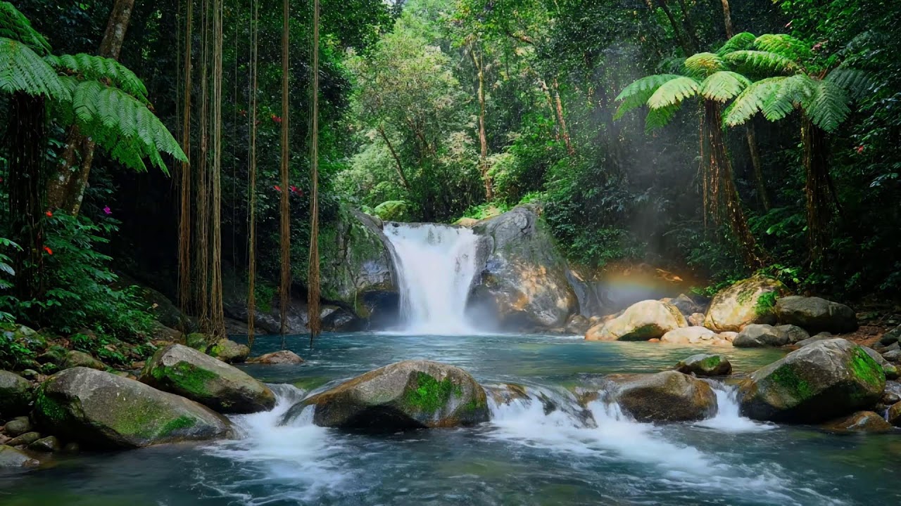 Gentle River Sound Ambience 🌊 Flowing Water for Deep Sleep, Meditation, and Relaxation #1510