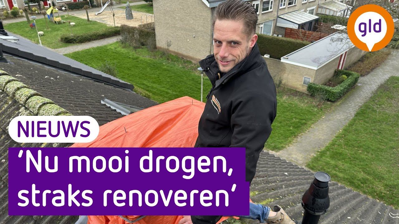 Tijdelijke REGENJAS voor schoorstenen om LEKKAGE te voorkomen