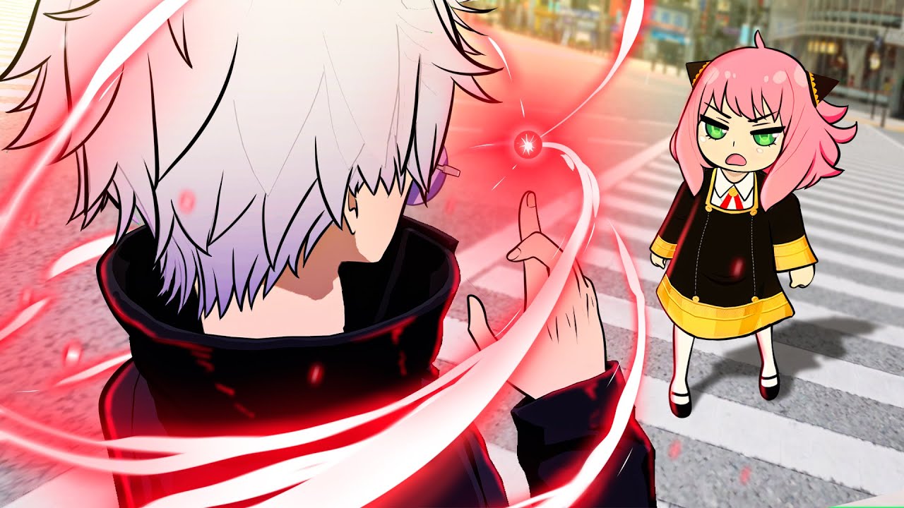 E Se a Anya LUTASSE contra o Satoru Gojo em Shibuya no Spy x Family Vr